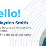 Plantilla PowerPoint Ciencia y Hexágono