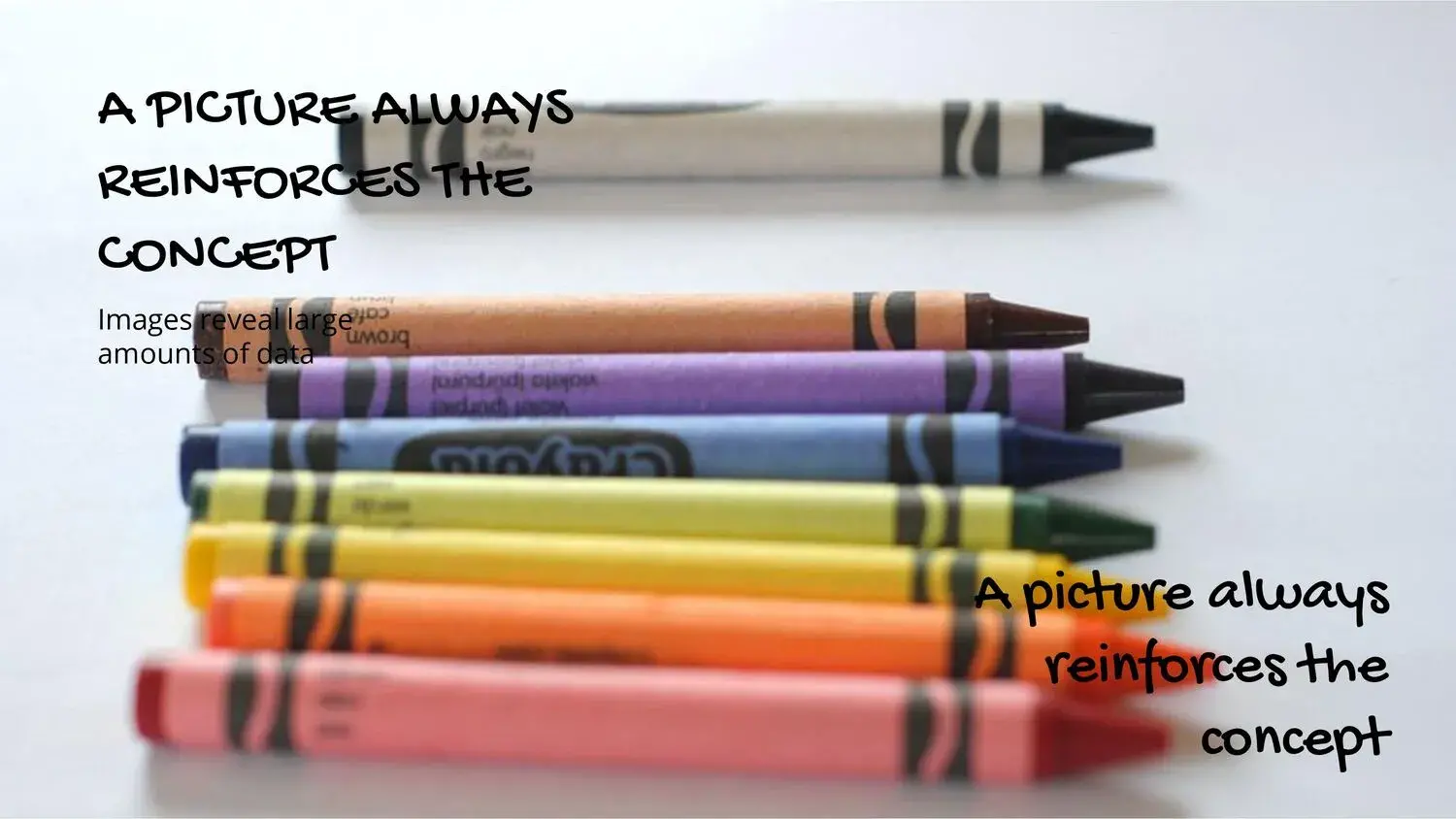 Plantilla PowerPoint de Crayones