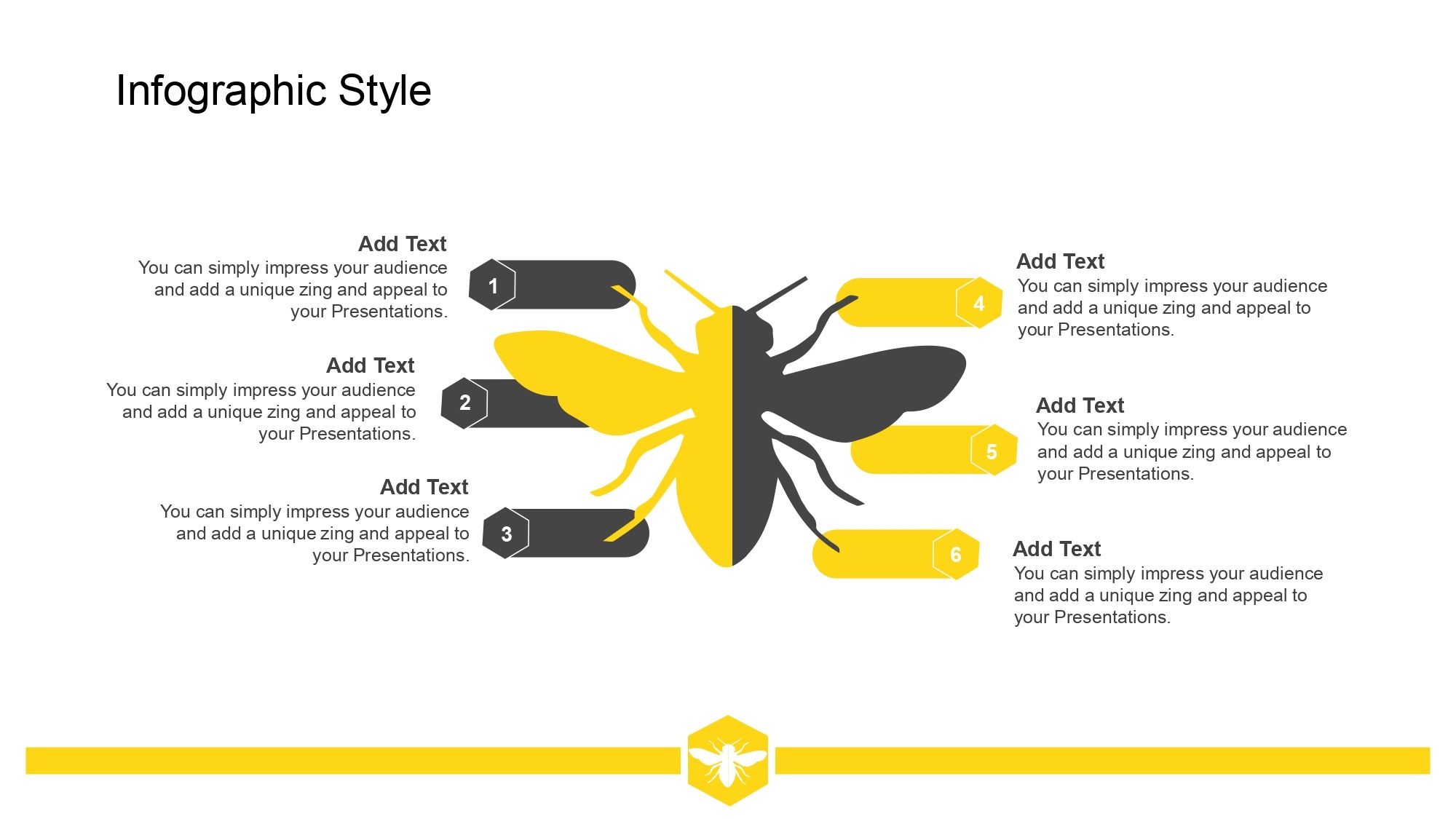Abejas Plantilla PowerPoint