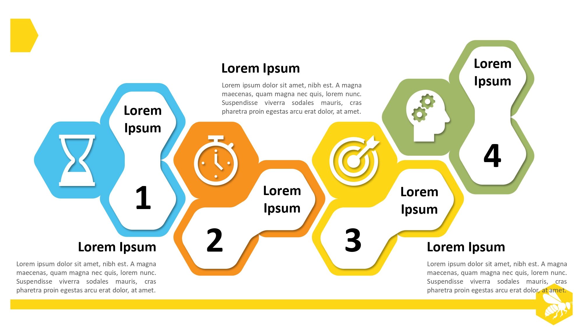 Abejas Plantilla PowerPoint