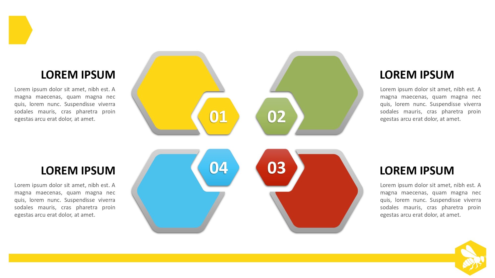 Abejas Plantilla PowerPoint