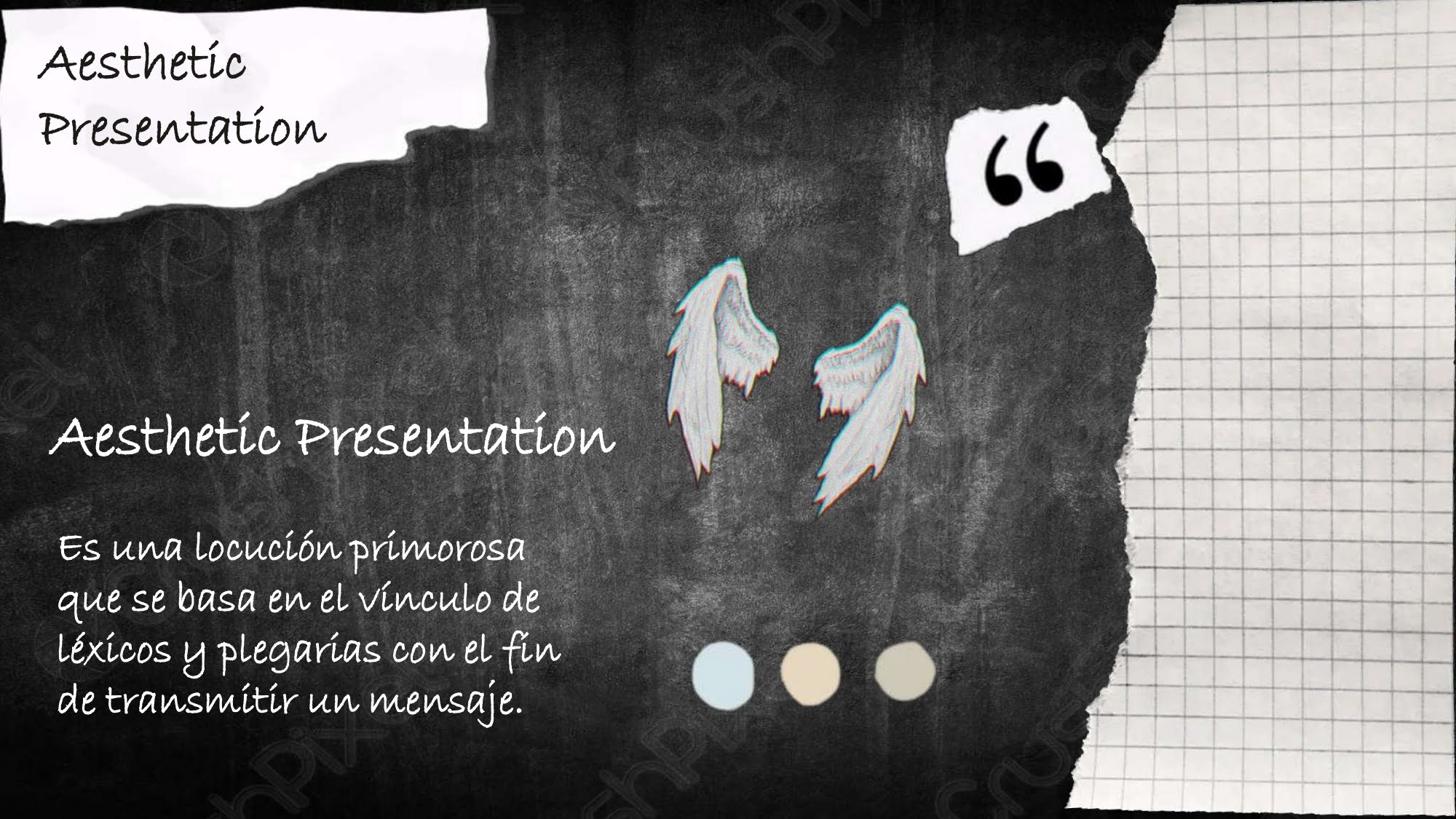 Aesthetic Grunge Plantilla PowerPoint