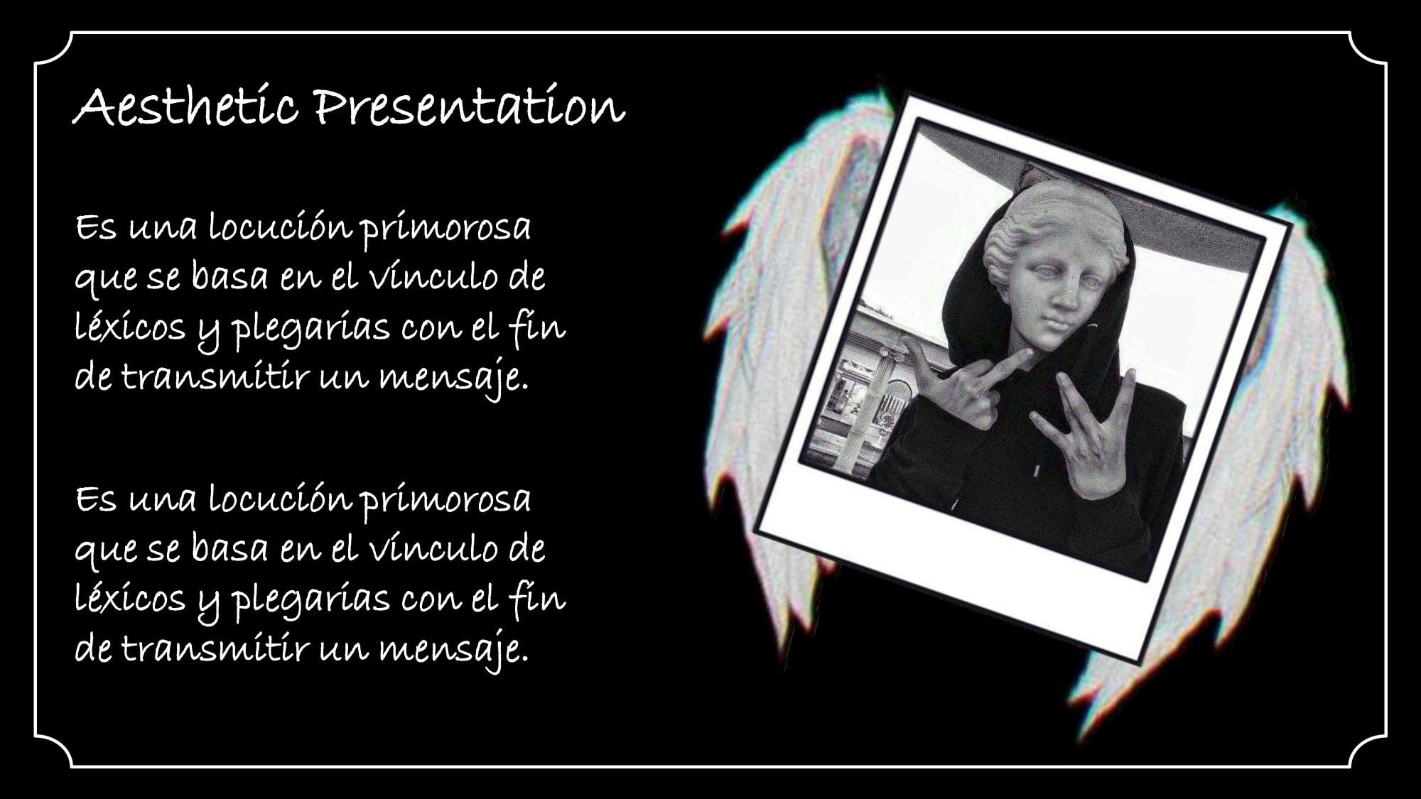 Aesthetic Grunge Plantilla PowerPoint