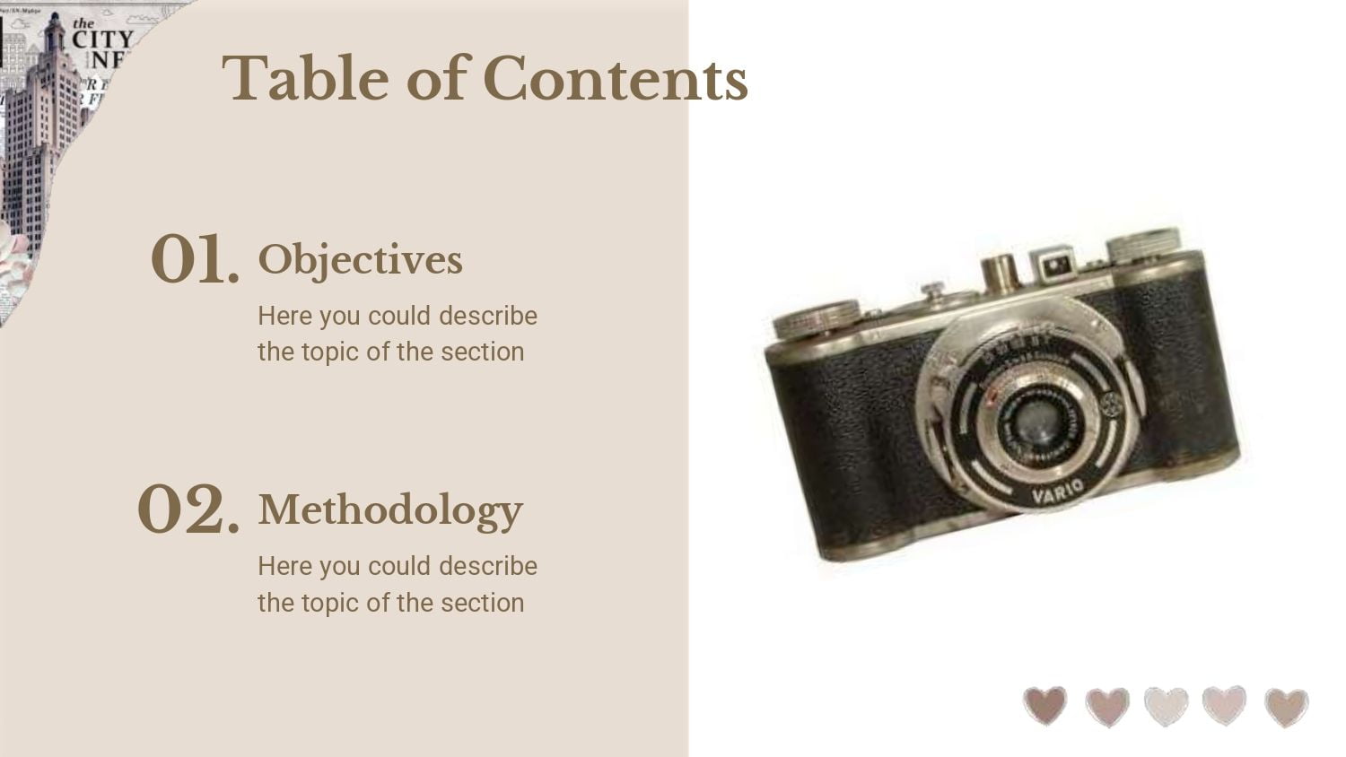 Aesthetic de Fotografía Plantilla PowerPoint