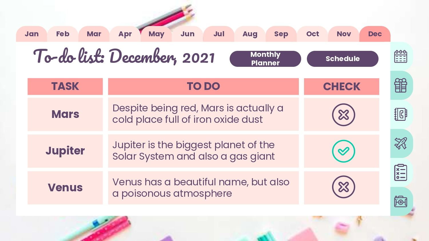 Agenda Plantilla PowerPoint