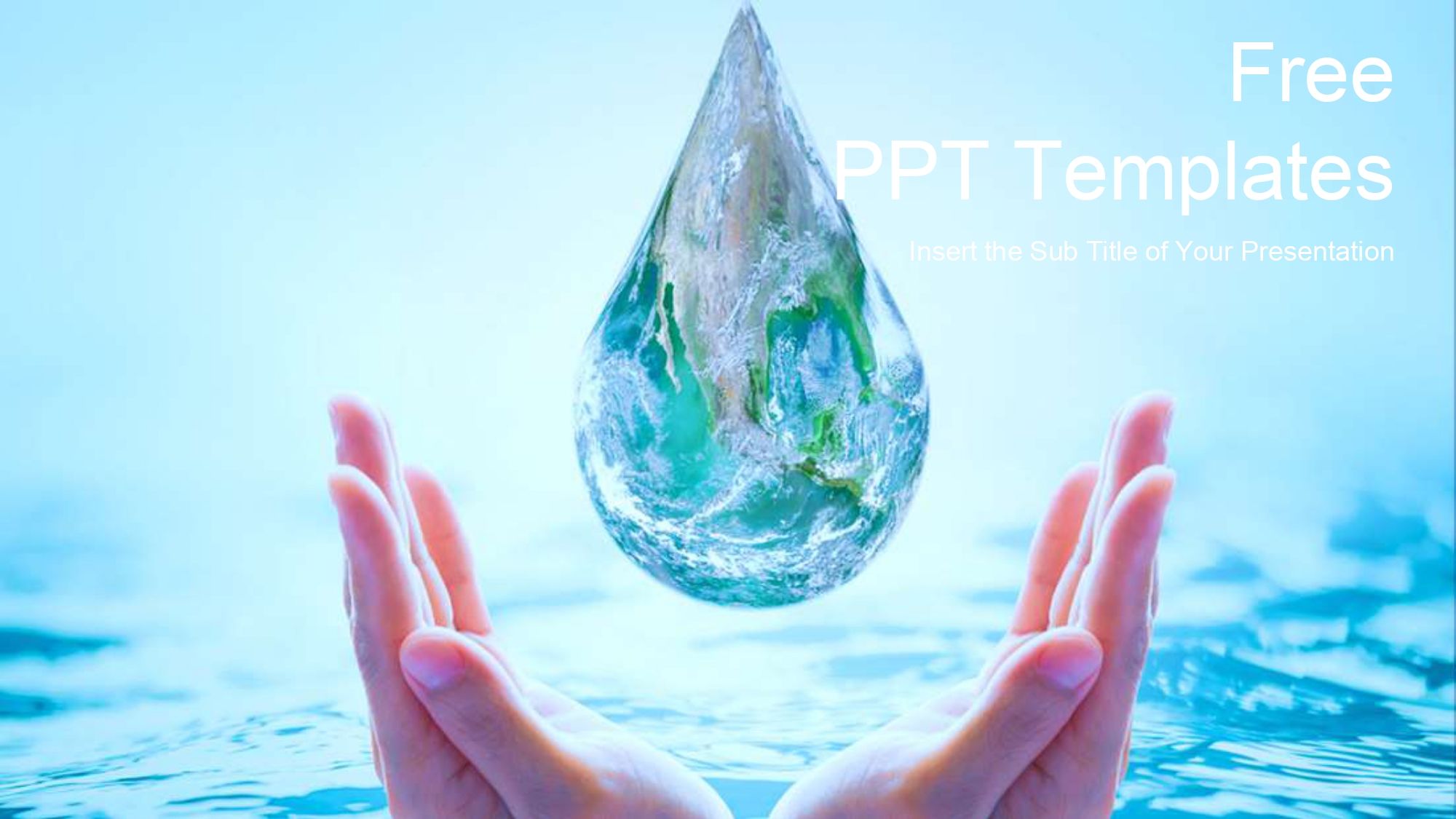 Agua Potable Plantilla PowerPoint