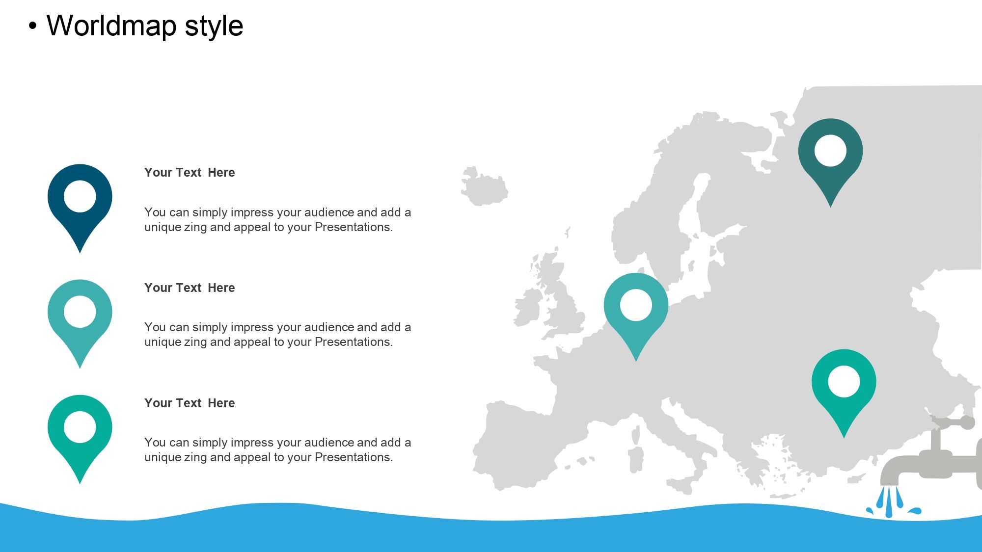 Agua Potable Plantilla PowerPoint