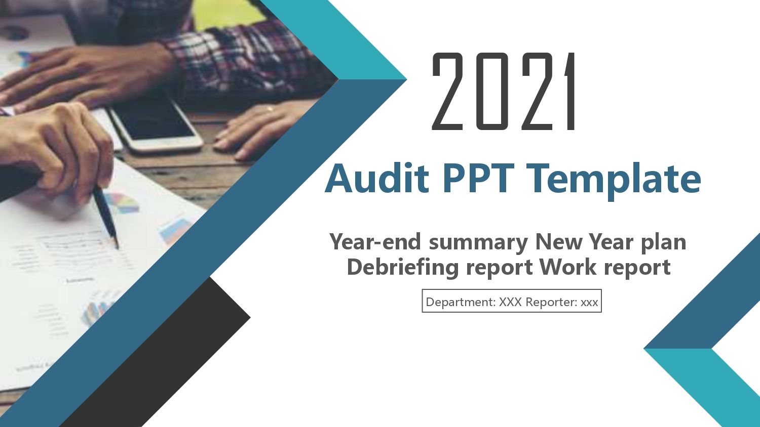 Auditoria Plantilla PowerPoint