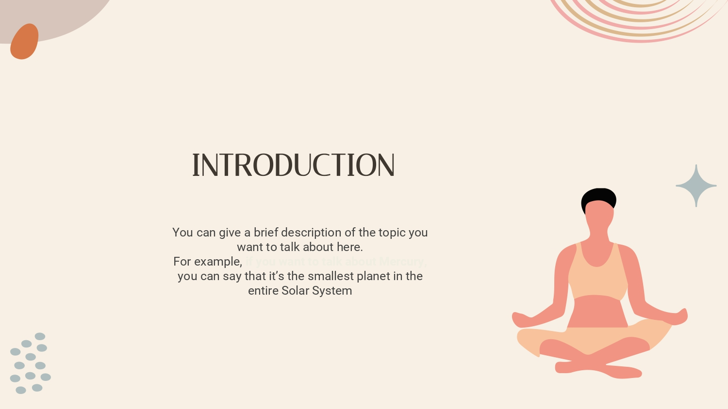Balance y Yoga Plantilla PowerPoint