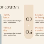 Balance y Yoga Plantilla PowerPoint