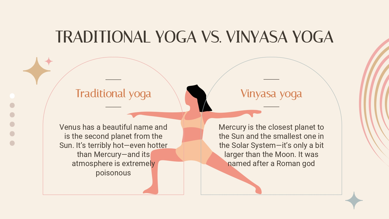 Balance y Yoga Plantilla PowerPoint