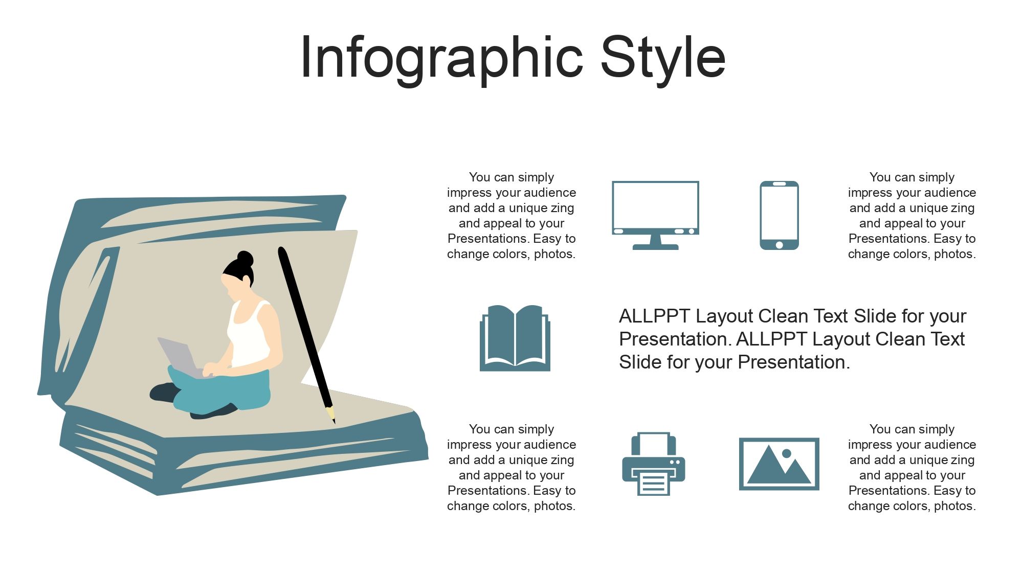 Biblioteca Online Plantilla PowerPoint