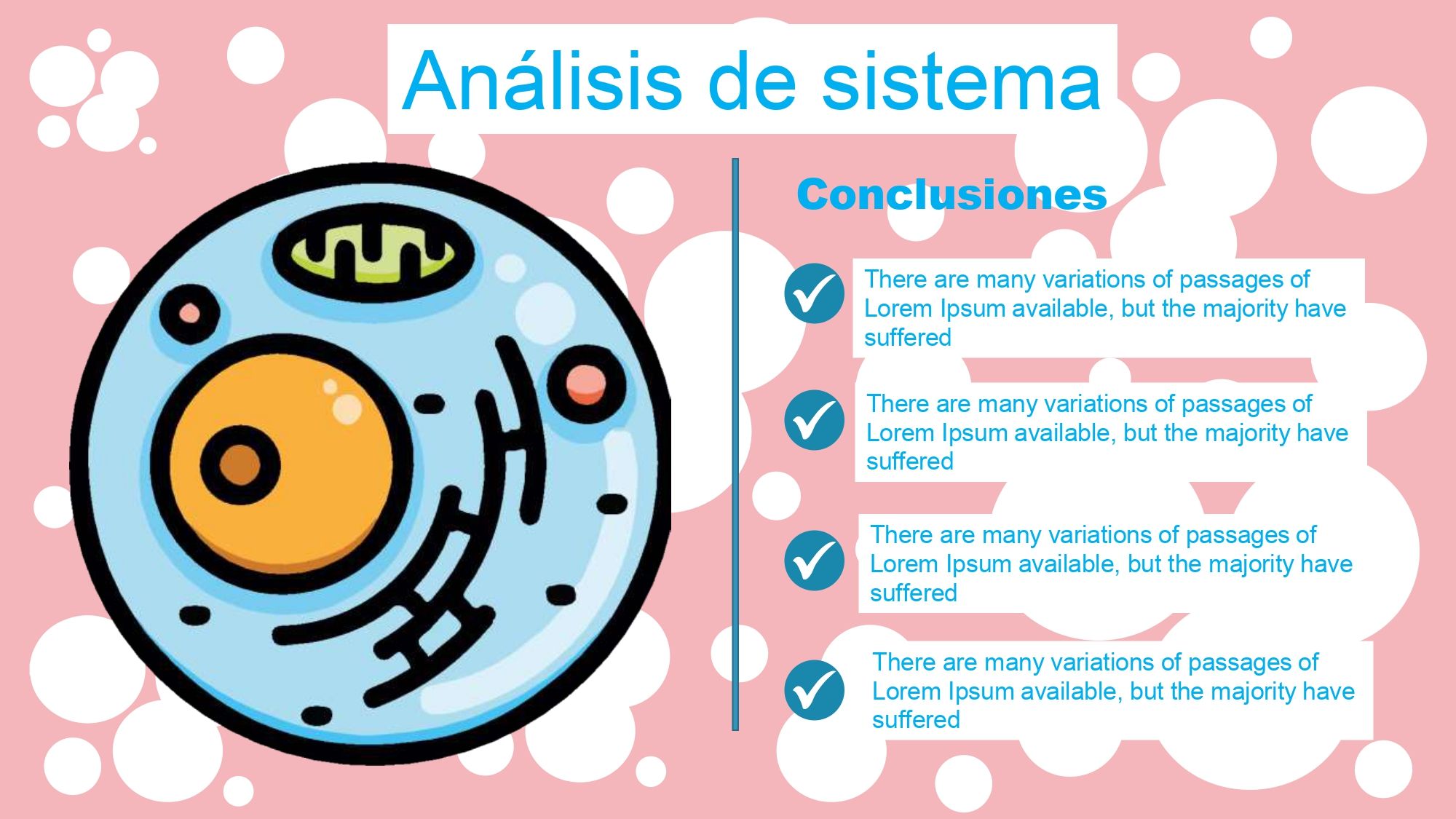 BiologĂa Celular Plantilla PowerPoint