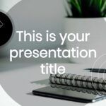 Blanco y Negro Plantilla PowerPoint