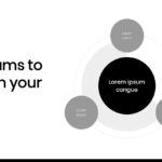 Blanco y Negro Plantilla PowerPoint