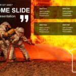 Bomberos Plantilla PowerPoint