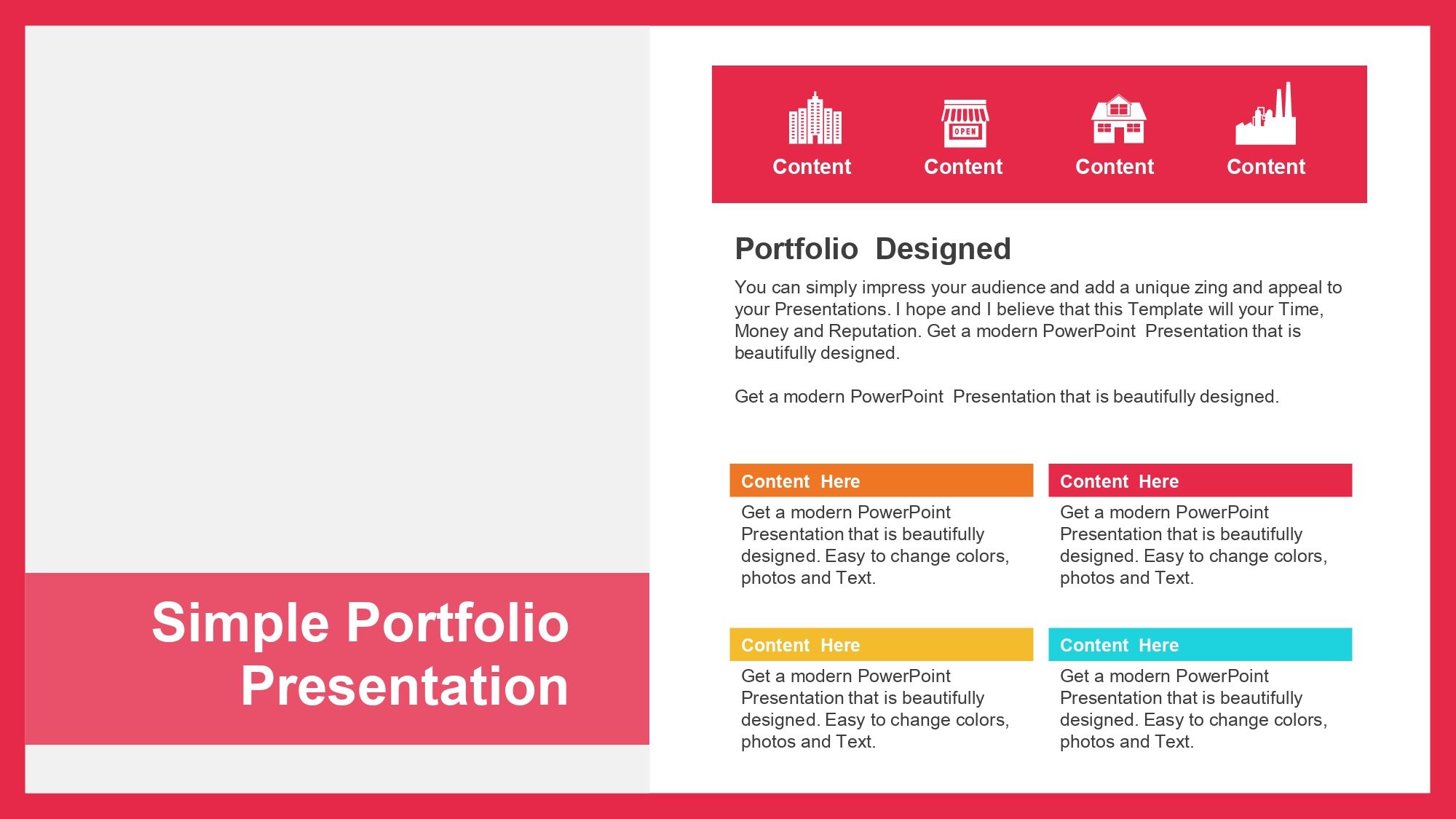 Bomberos Plantilla PowerPoint