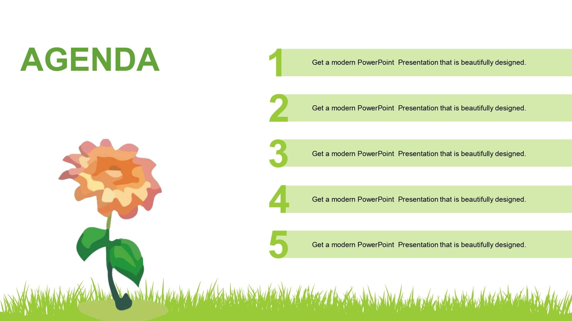 Botánica Plantilla PowerPoint