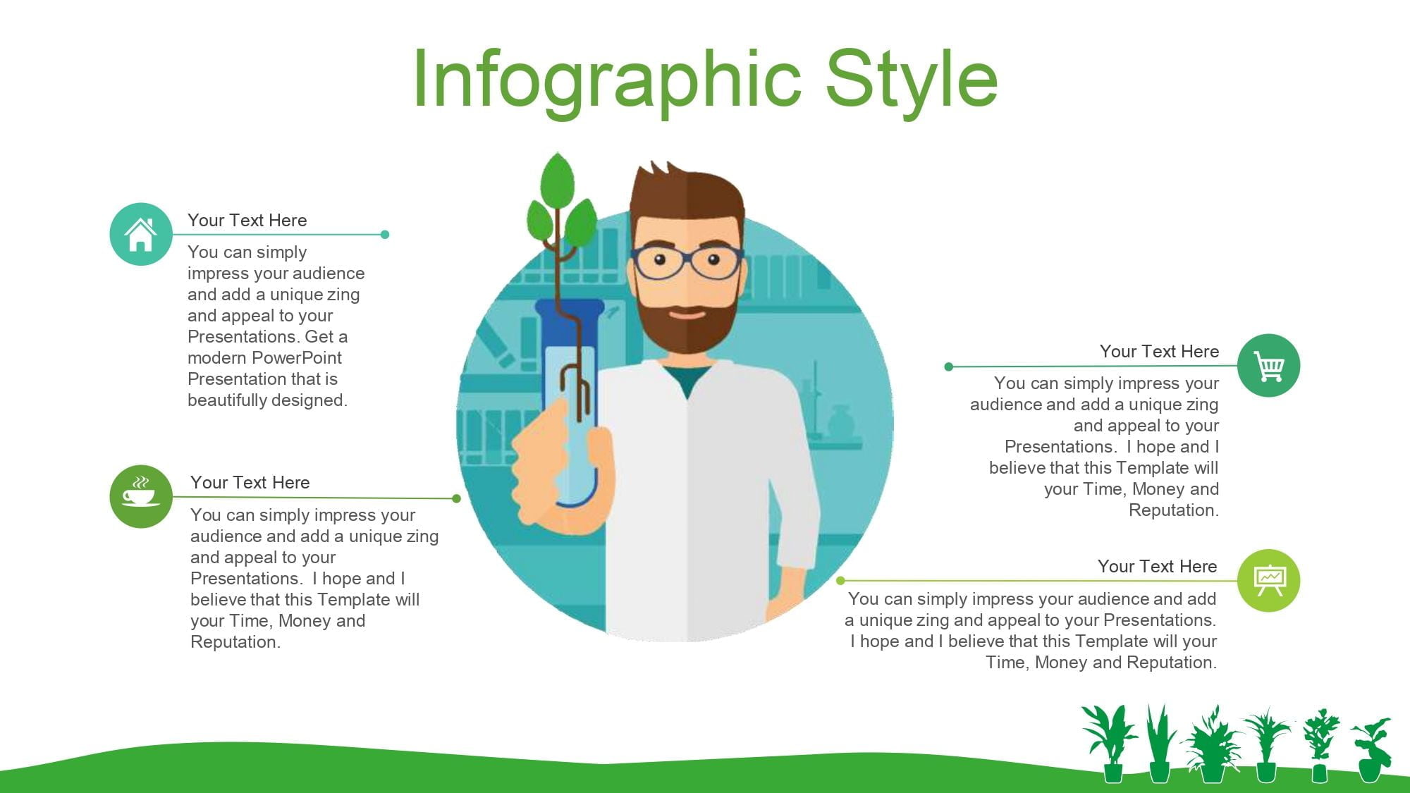 Botánica Plantilla PowerPoint