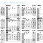 Calendario 2021 en PowerPoint