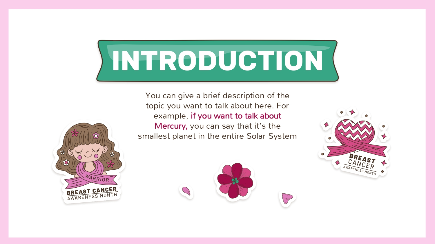 Cáncer Plantilla PowerPoint