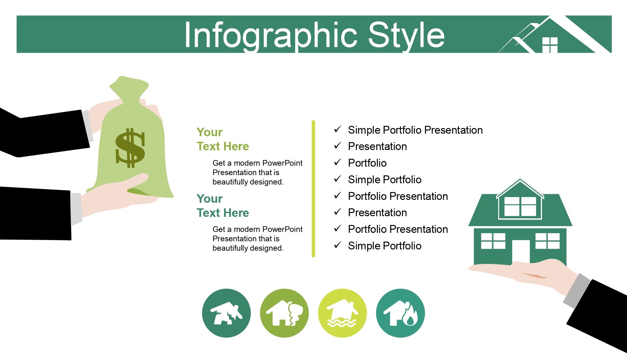 Casa de Campo Plantilla PowerPoint