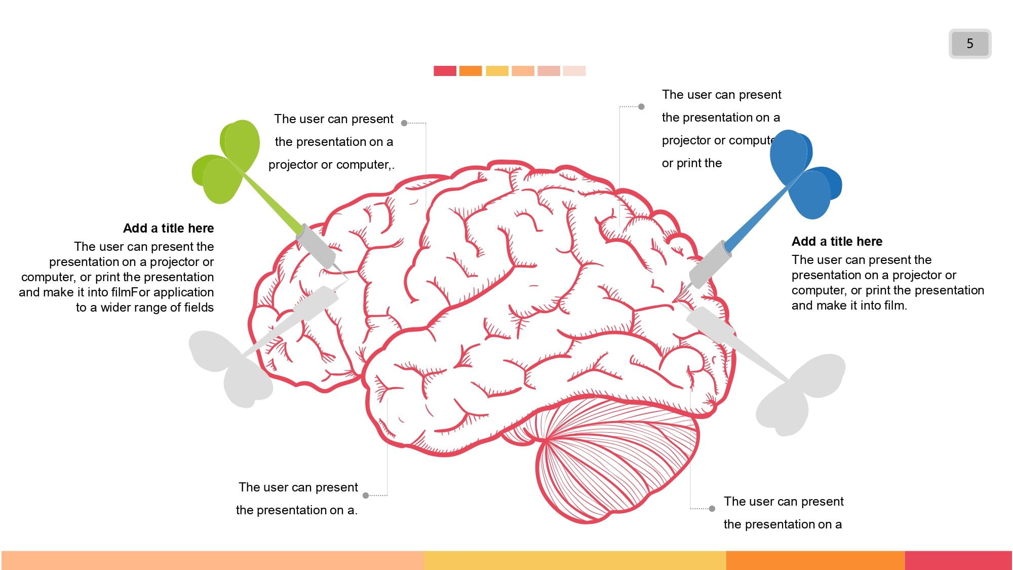Cerebro Humano Plantilla PowerPoint