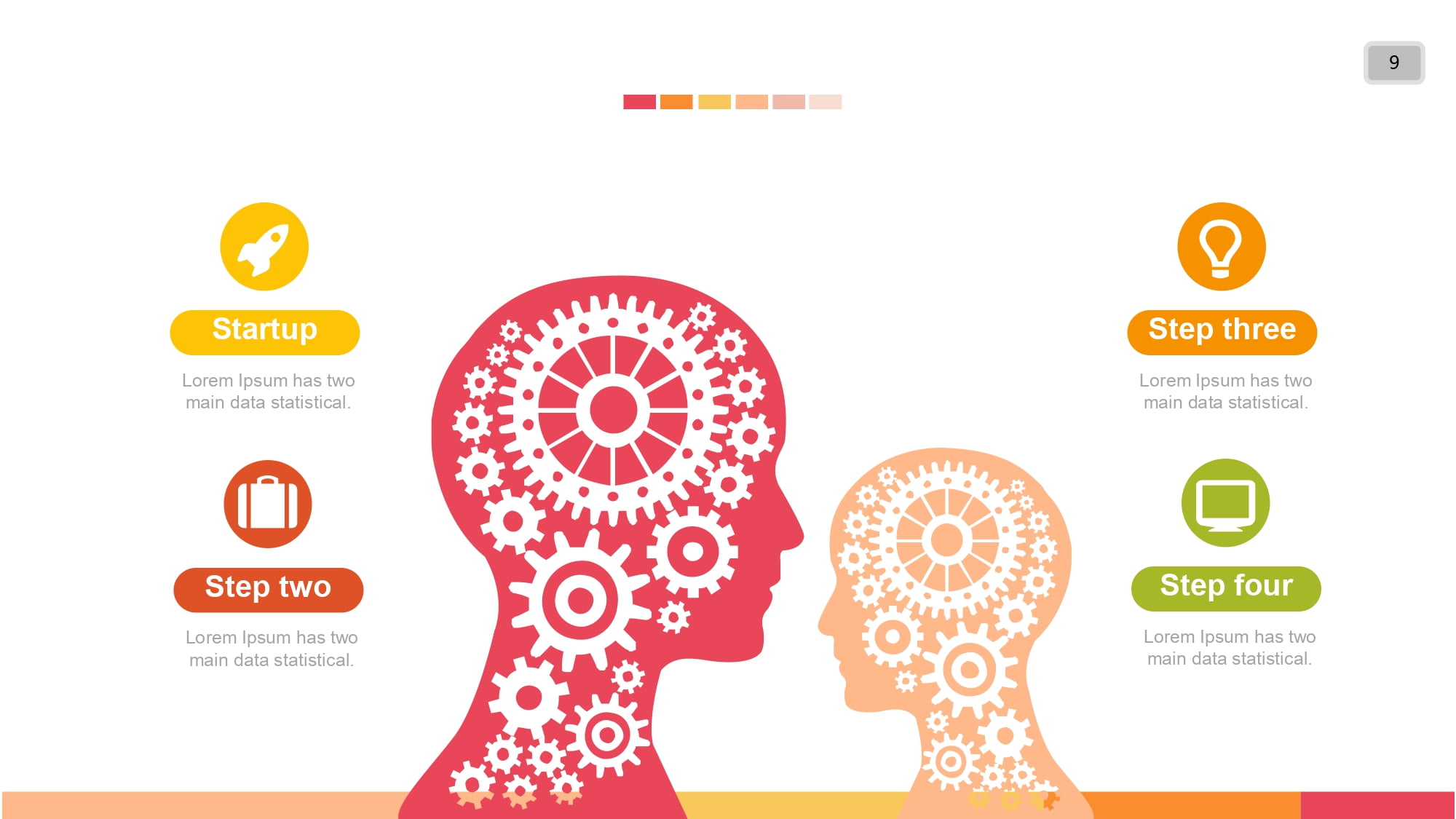 Cerebro Humano Plantilla PowerPoint