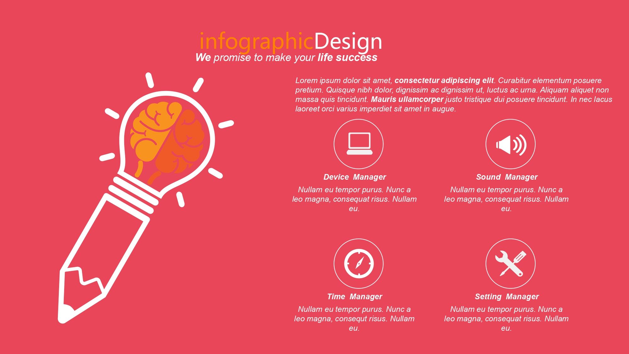 Cerebro Humano Plantilla PowerPoint