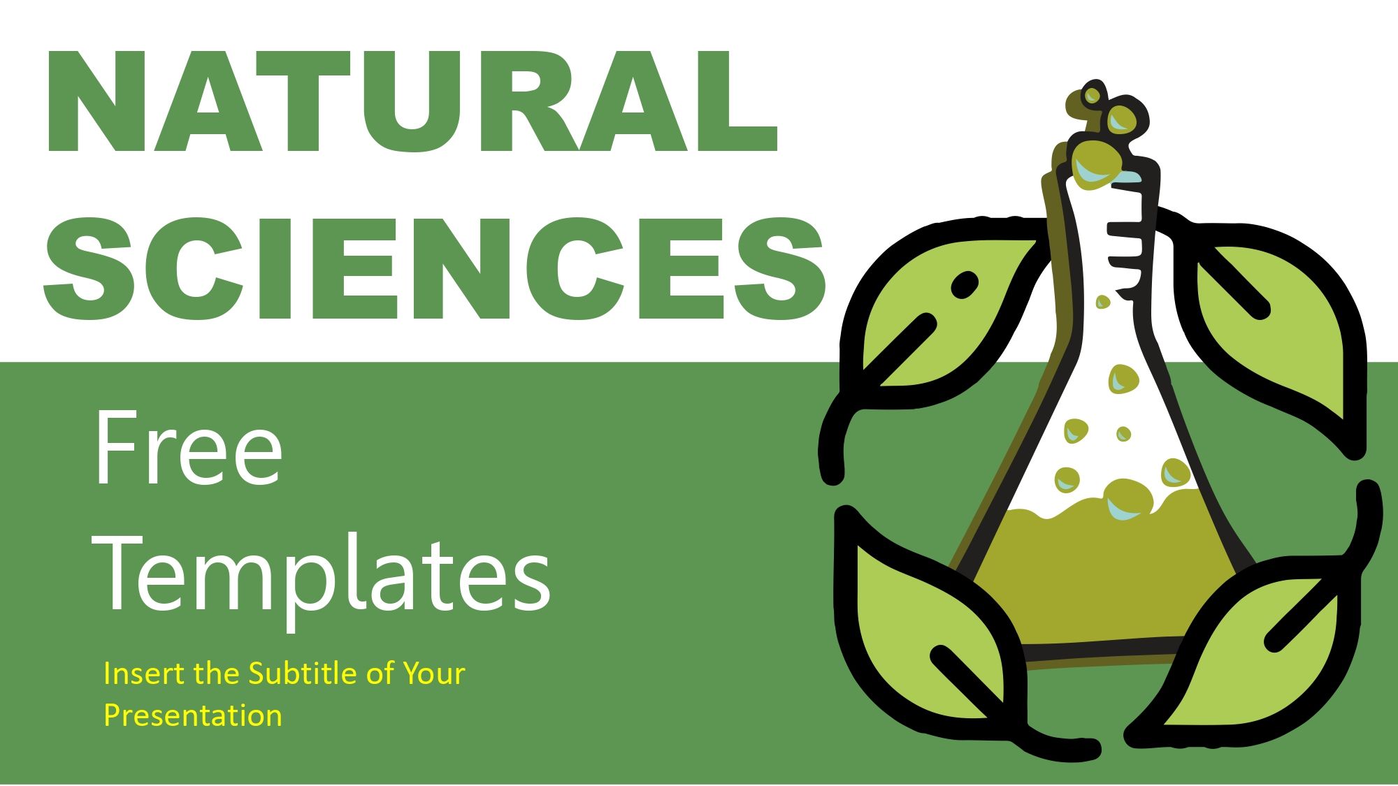 Ciencias Naturales Plantilla PowerPoint