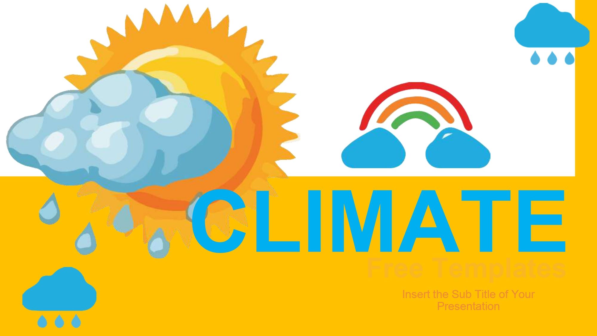 Clima Plantilla PowerPoint