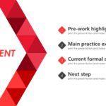 Rojo y Blanco Plantilla PowerPoint