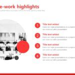 Rojo y Blanco Plantilla PowerPoint