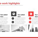Rojo y Blanco Plantilla PowerPoint