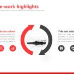 Rojo y Blanco Plantilla PowerPoint