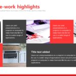 Rojo y Blanco Plantilla PowerPoint