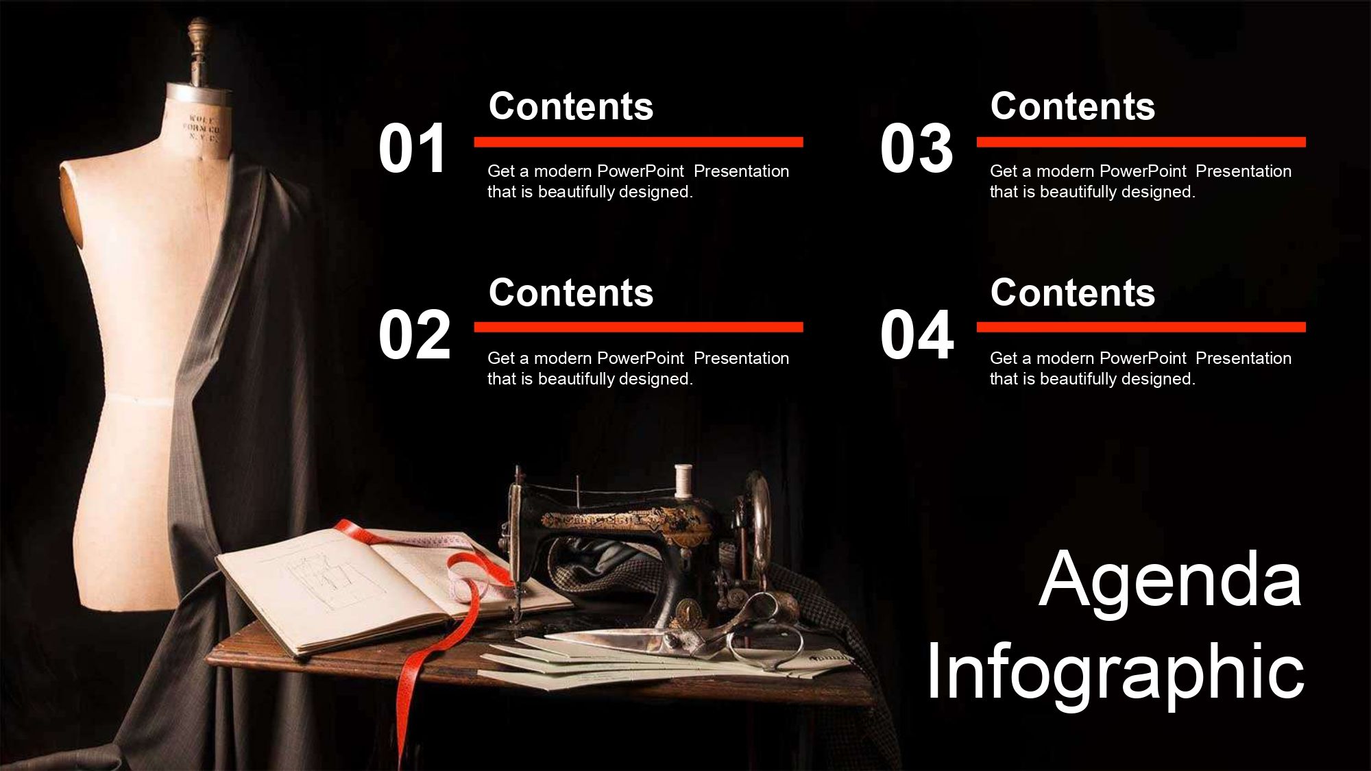 Costura Plantilla PowerPoint