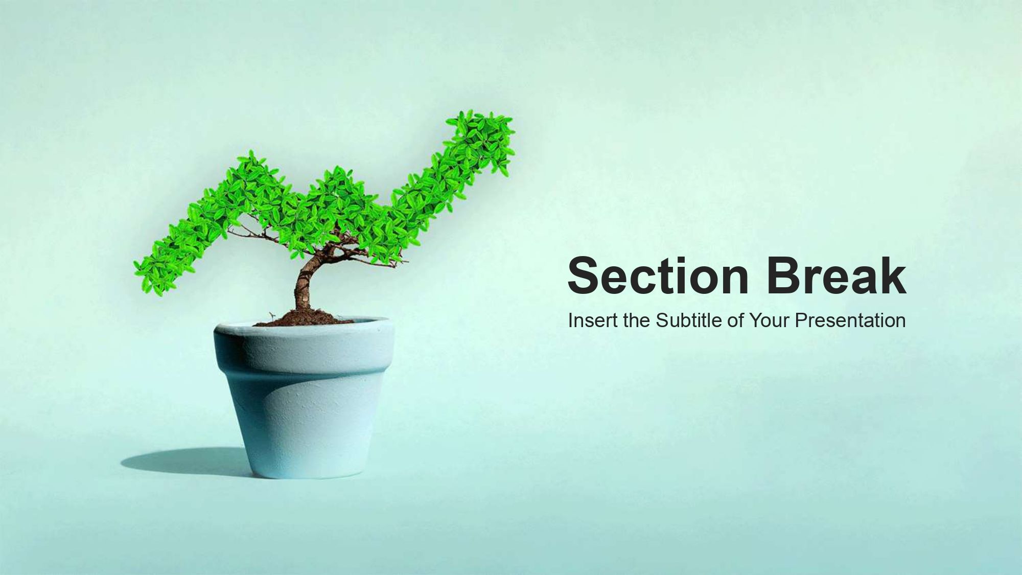 Crecimiento Económico Plantilla PowerPoint