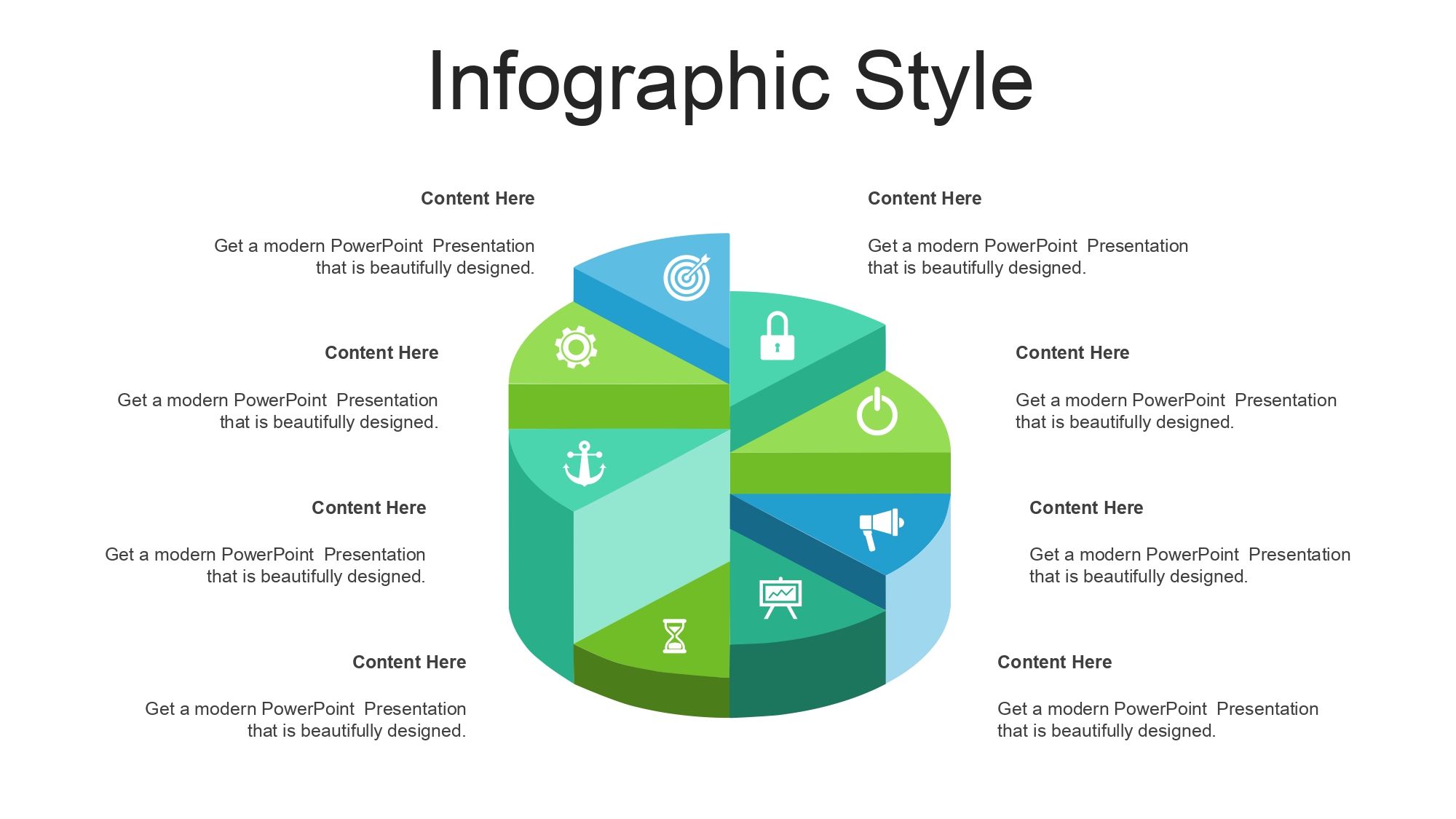 Crecimiento Económico Plantilla PowerPoint