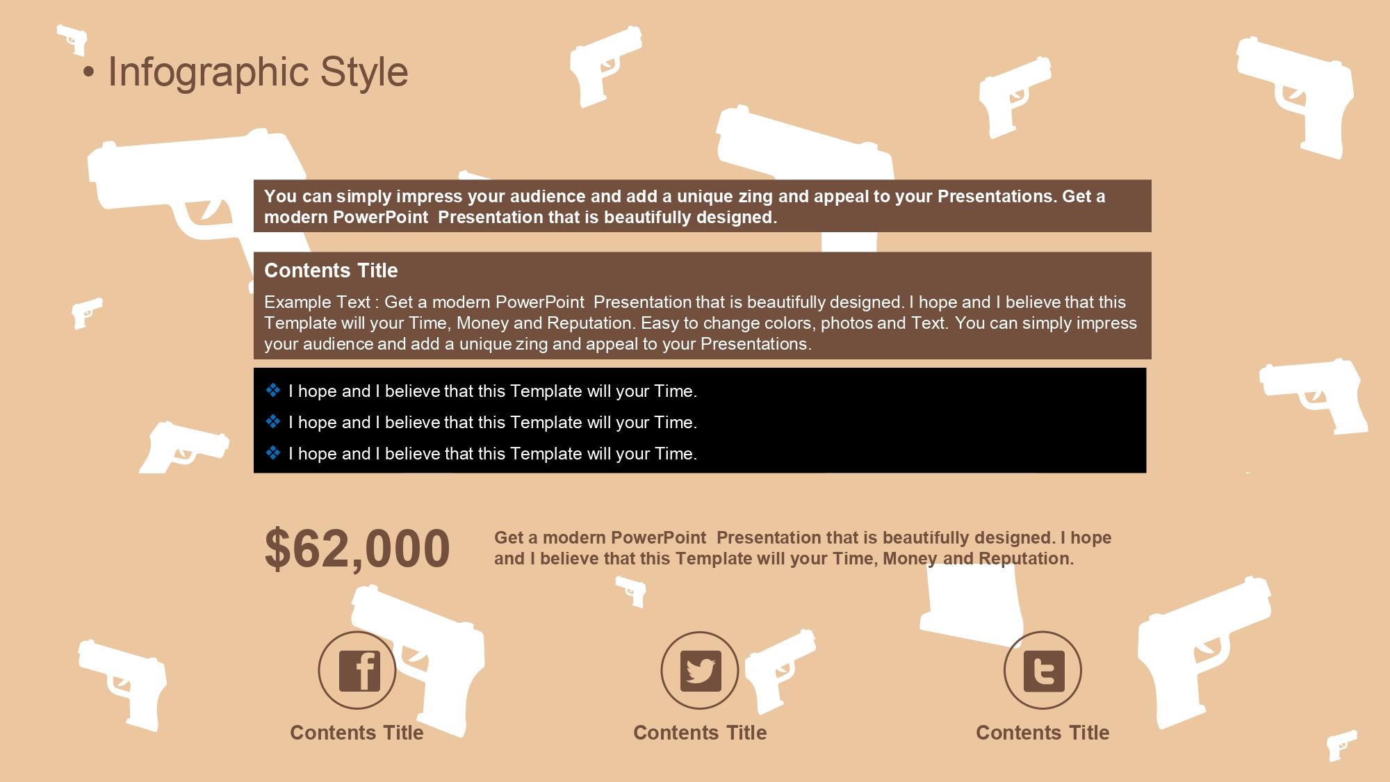 Crimen Plantilla PowerPoint
