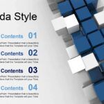 Cubos Plantilla PowerPoint