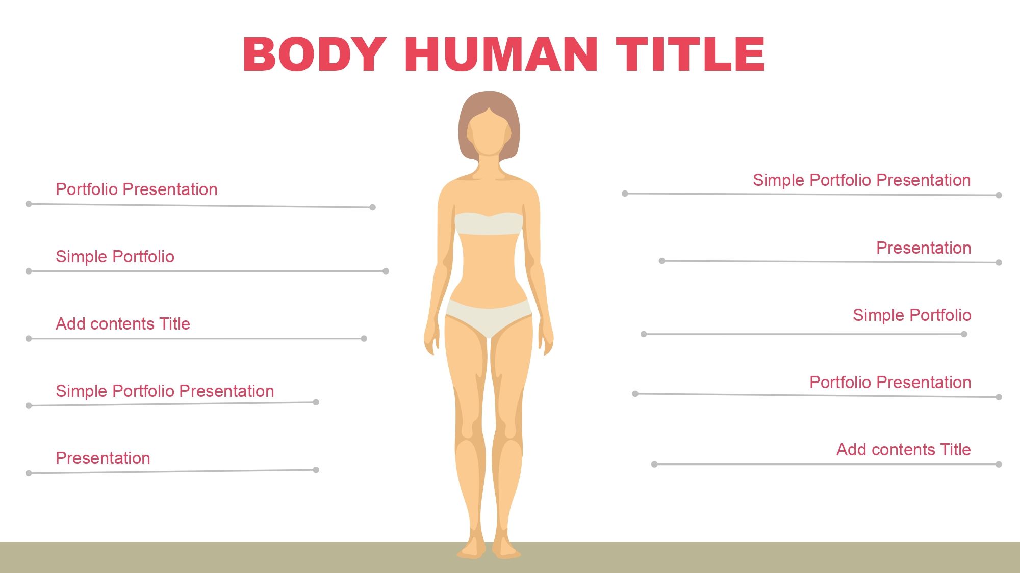 Cuerpo Humano Plantilla PowerPoint