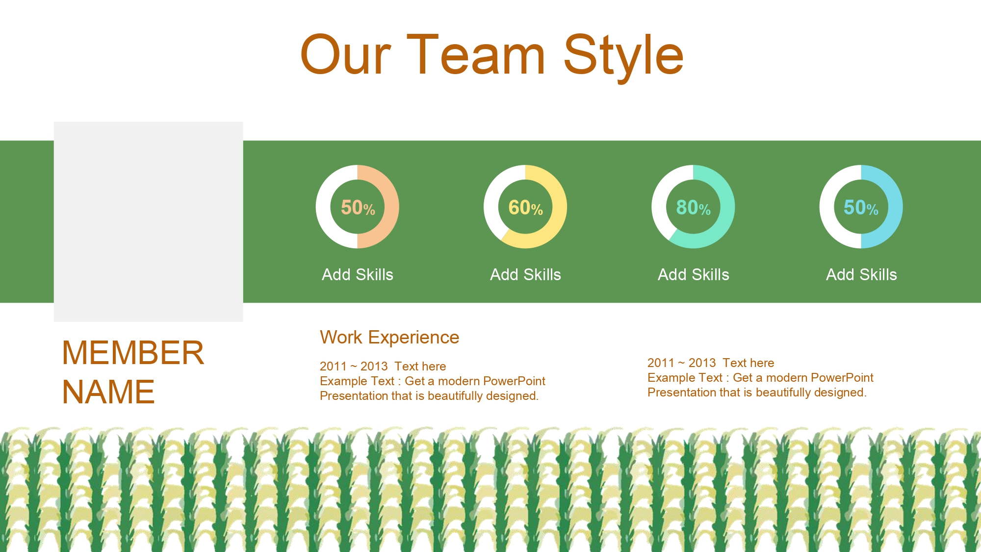 Cultivos Plantilla PowerPoint