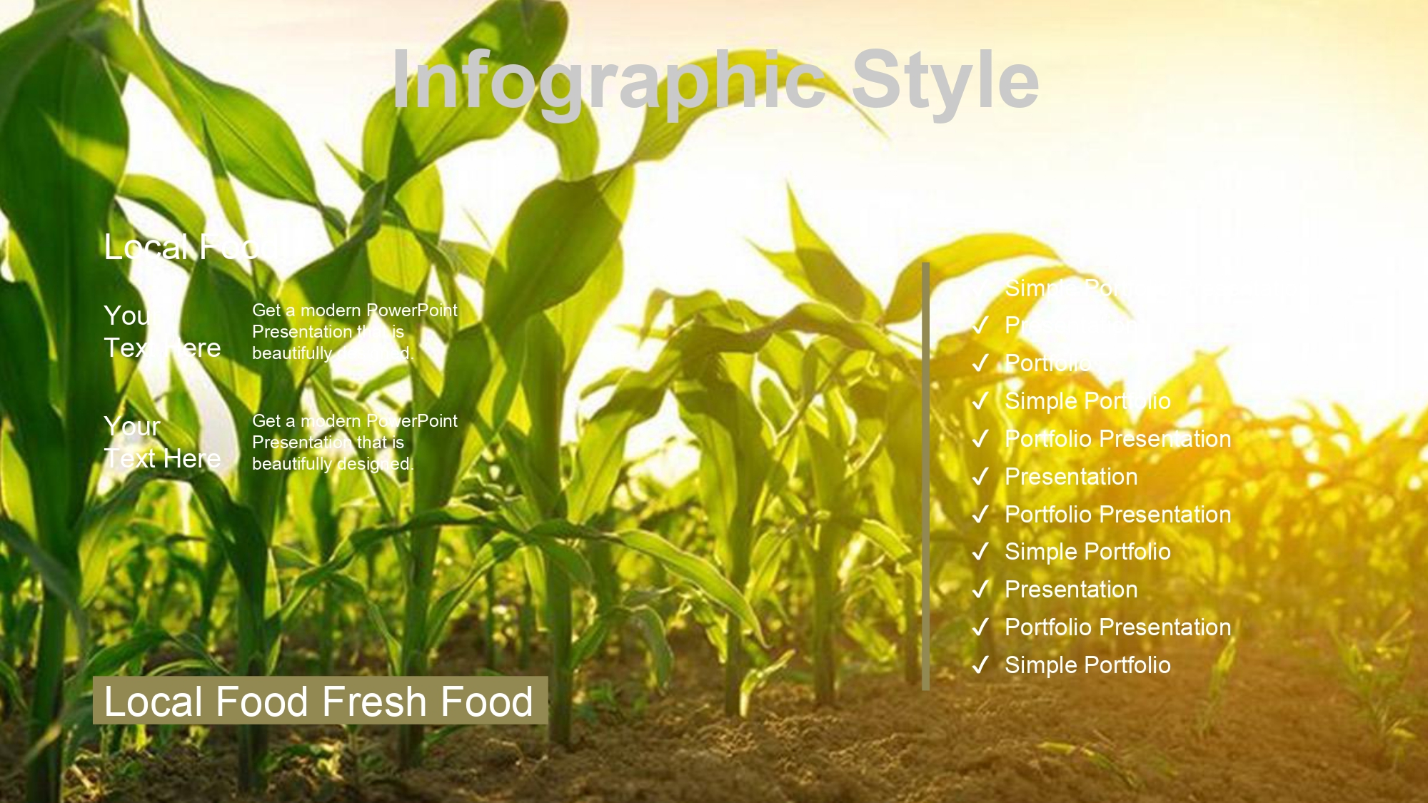 Cultivos Plantilla PowerPoint