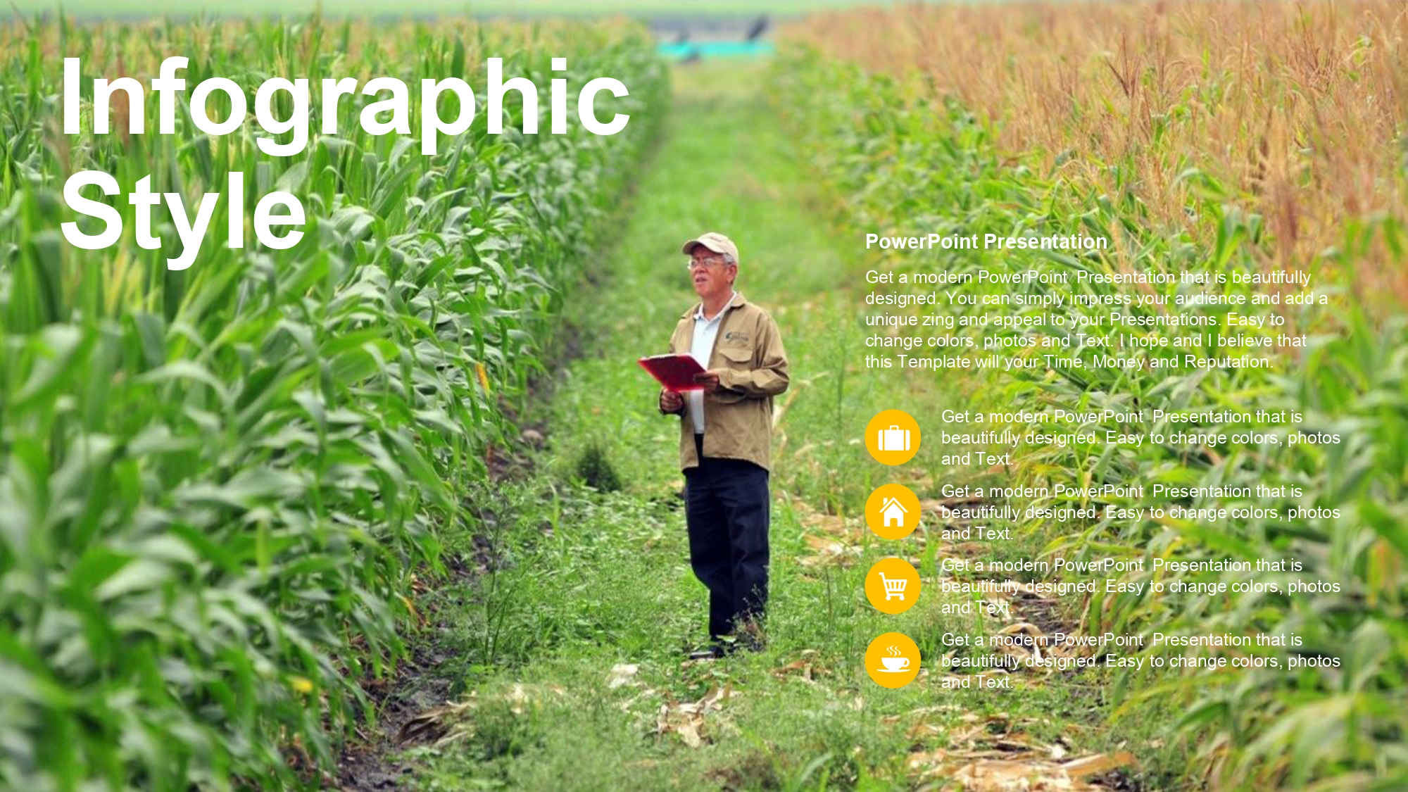 Cultivos Plantilla PowerPoint
