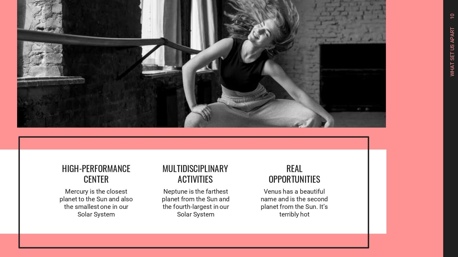 Danza Plantilla PowerPoint