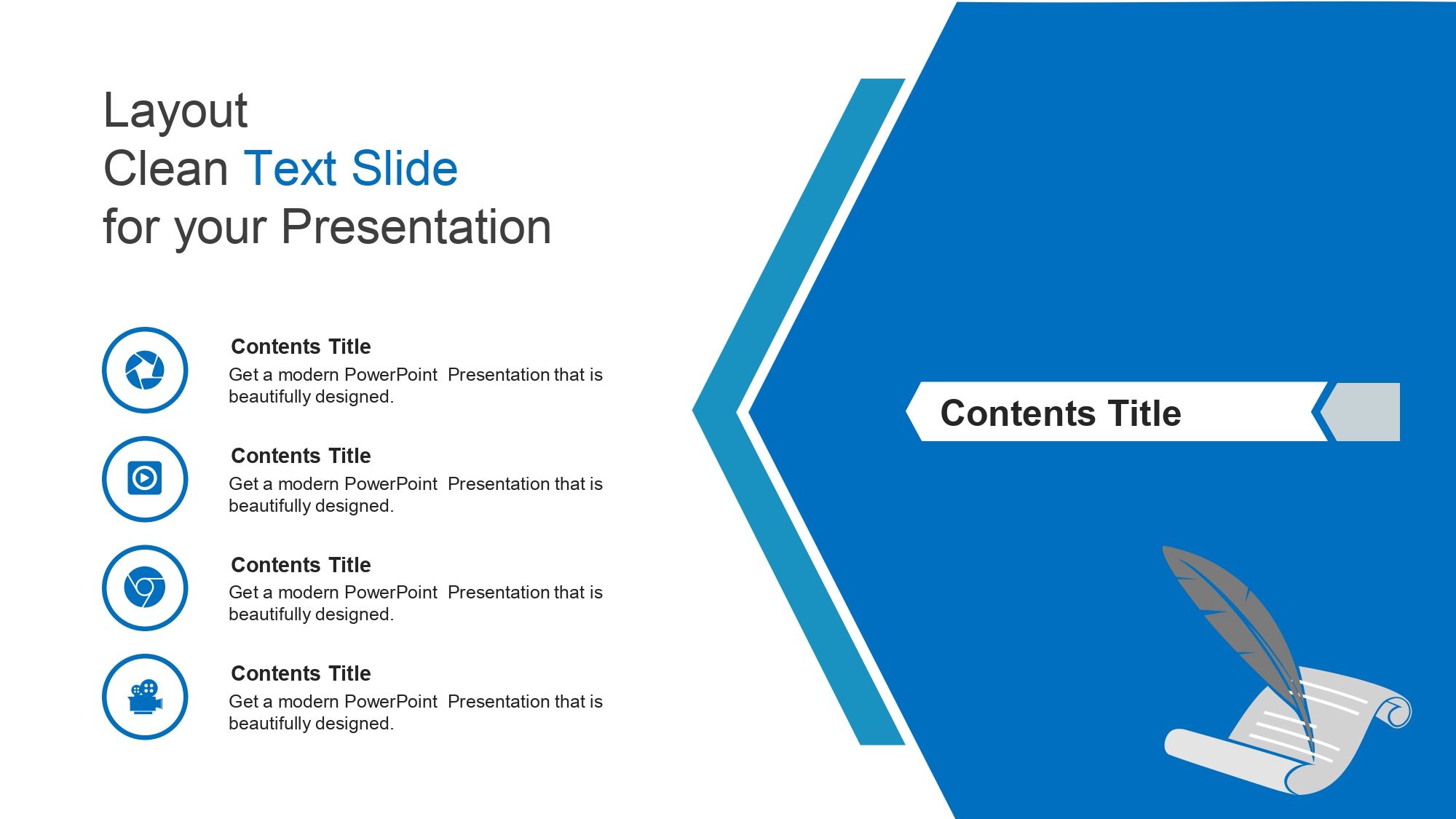 Derecho Plantilla PowerPoint