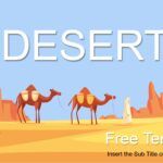 Desierto Plantilla PowerPoint