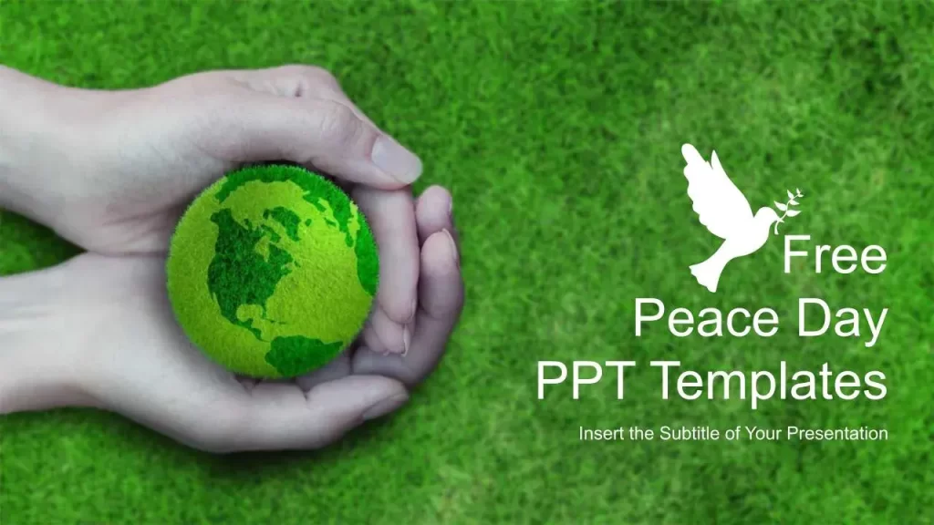 Día Internacional de la Paz Plantilla PowerPoint