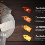Día de Acción de Gracias Plantilla PowerPoint